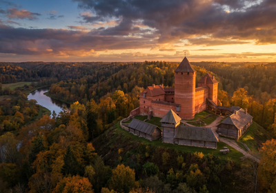 Latvia -- Turaida Castle