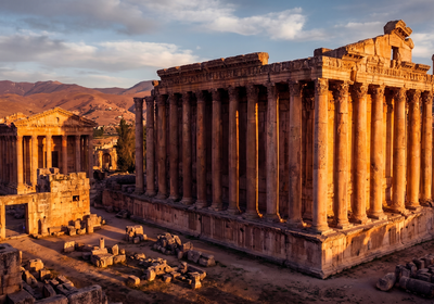 Lebanon -- Baalbek Roman Ruins
