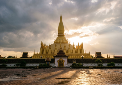 Laos -- Pha That Luang, Vientiane