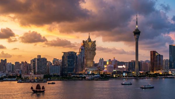Macau hero -- Macau skyline with Grand Lisboa and Macau Tower