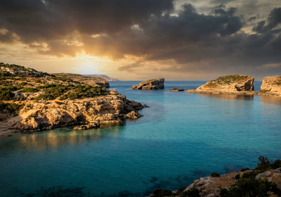 Malta -- The Blue Lagoon, Comino