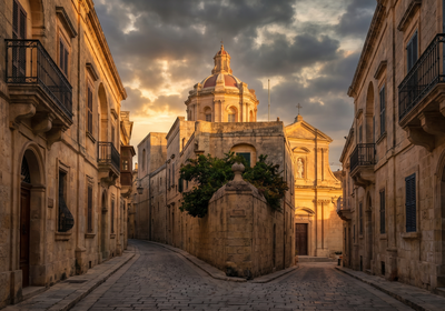 Malta -- The Silent City of Mdina