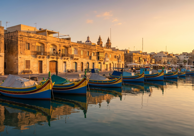 Malta -- Marsaxlokk fishing village