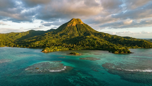 Mayotte hero -- Mont Choungui overlooking the Mayotte lagoon