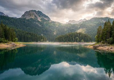 Montenegro -- Black Lake, Durmitor National Park