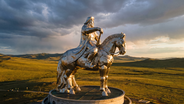 Mongolia hero -- Genghis Khan Equestrian Statue