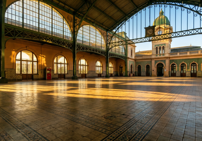 Mozambique -- Maputo Central Railway Station