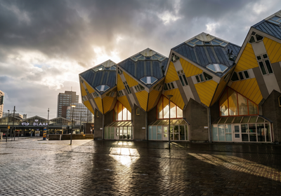 Netherlands -- The Cube Houses in Rotterdam