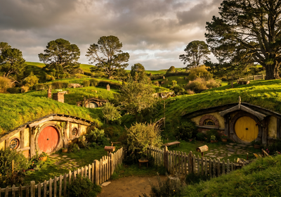 New Zealand -- Hobbiton Movie Set