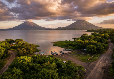 Nicaragua -- The colonial Cathedral of Granada