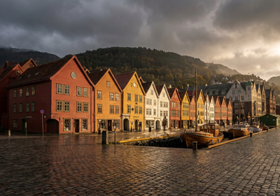 Norway -- Bryggen, Bergen