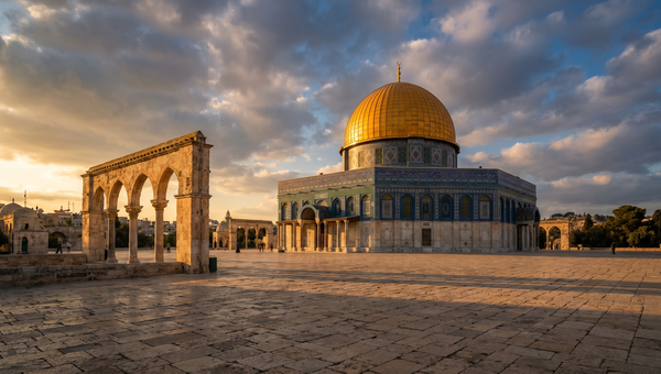 Palestine hero -- the Dome of the Rock, Jerusalem
