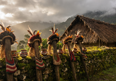Papua New Guinea -- Huli Wigmen of the Southern Highlands
