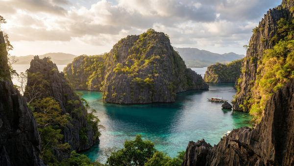 Philippines hero -- El Nido lagoons and karsts, Palawan