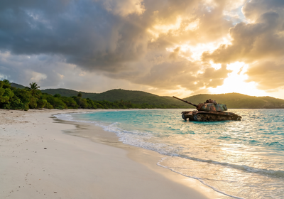Puerto Rico -- Flamenco Beach
