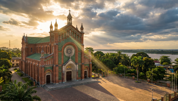Republic of the Congo hero -- Basilique Sainte-Anne-du-Congo