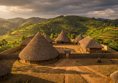 Rwanda -- The King's Palace Museum in Nyanza