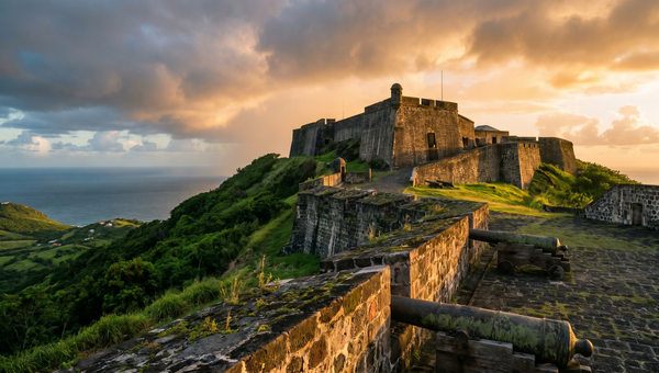 Saint Kitts and Nevis hero -- Brimstone Hill Fortress National Park