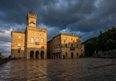 San Marino -- Palazzo Pubblico in Piazza della Libertà