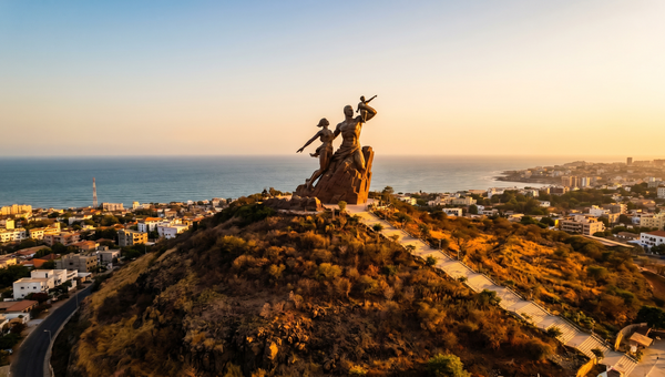 Senegal hero -- African Renaissance Monument