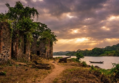 Sierra Leone -- Bunce Island slave fort