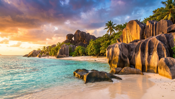 Seychelles hero -- Anse Source d'Argent