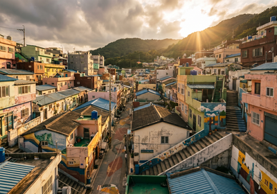 South Korea -- Busan Gamcheon Culture Village
