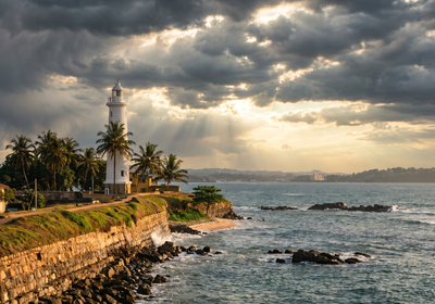 Sri Lanka -- Galle Fort Lighthouse