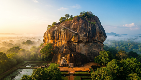 Sri Lanka hero -- Sigiriya Rock Fortress
