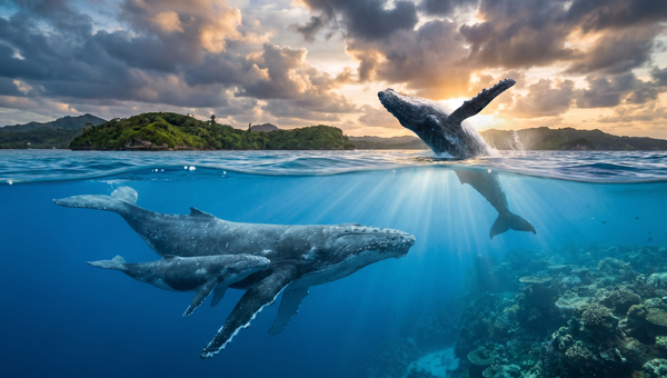 Tonga hero -- Humpback whales of Vava'u