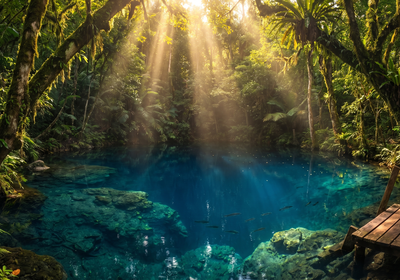 Vanuatu -- Nanda Blue Hole, Espiritu Santo