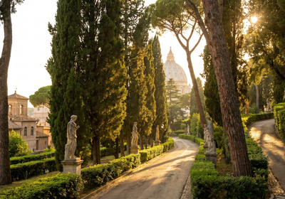 Vatican City -- The Vatican Gardens
