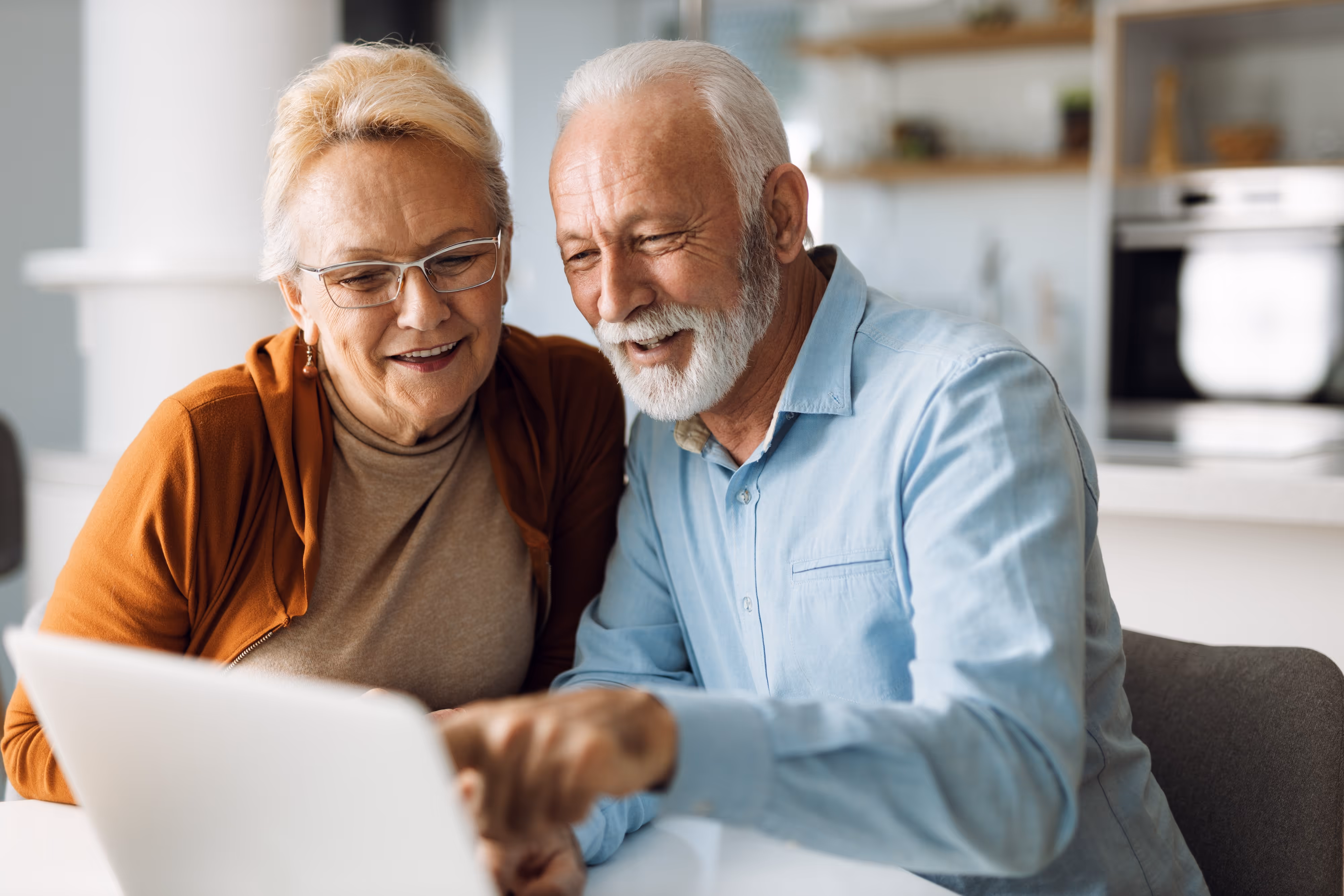 Using Computer Stock Photo