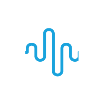 Icon showing vibrating waveform