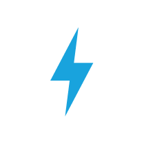 Icon for generator - lightning bolt