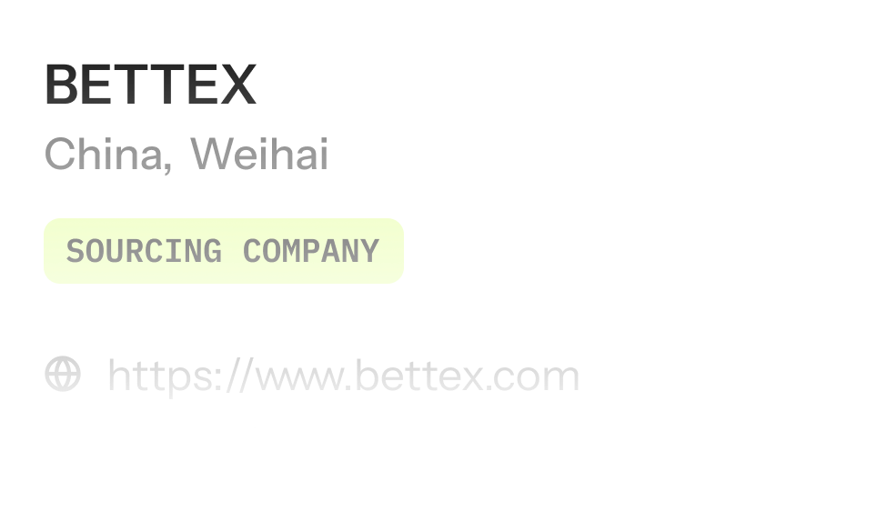 A demo card with brief information about the partner.