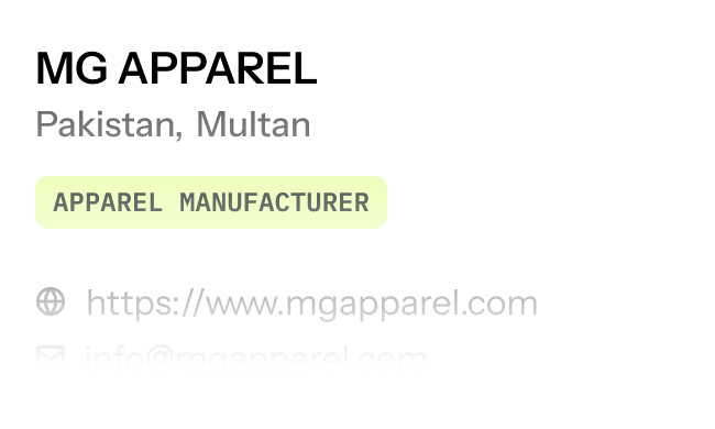 A demo card with brief information about the partner.