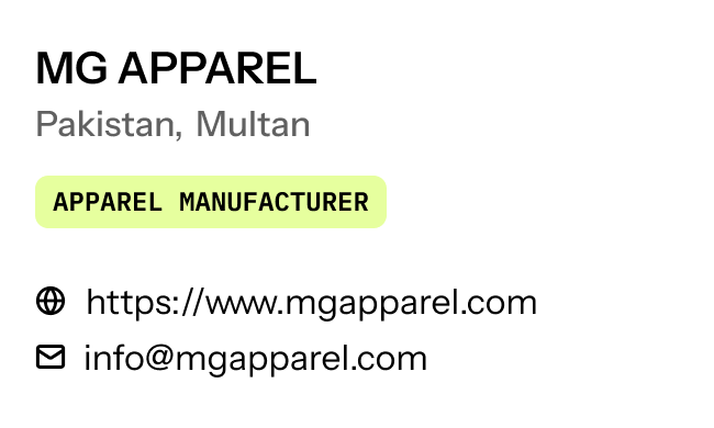 A demo card with brief information about the partner.