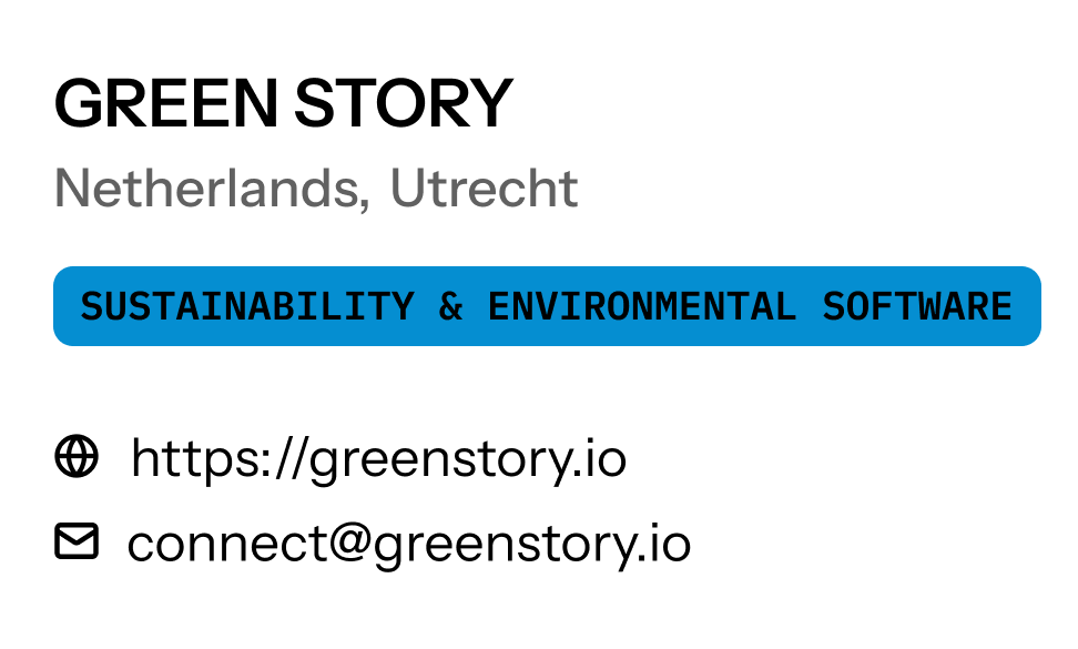 A demo card with brief information about the partner.