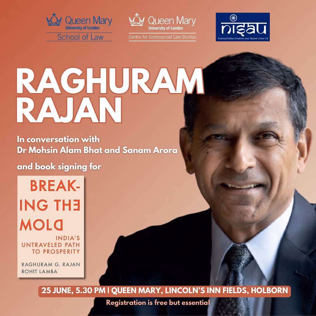 Raghuram Rajan @ Queen Mary, University of London