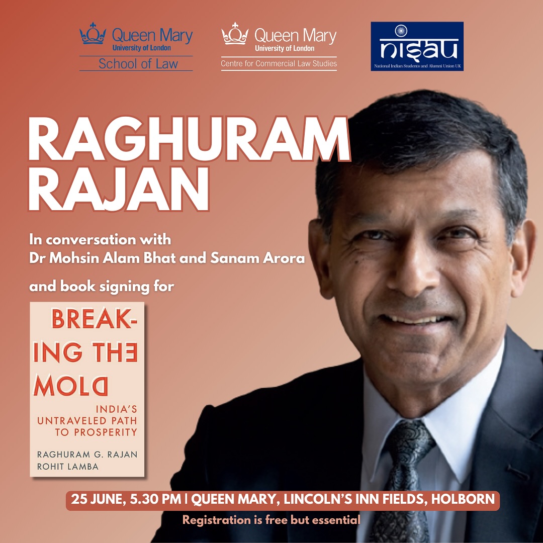 Raghuram Rajan @ Queen Mary, University  of London