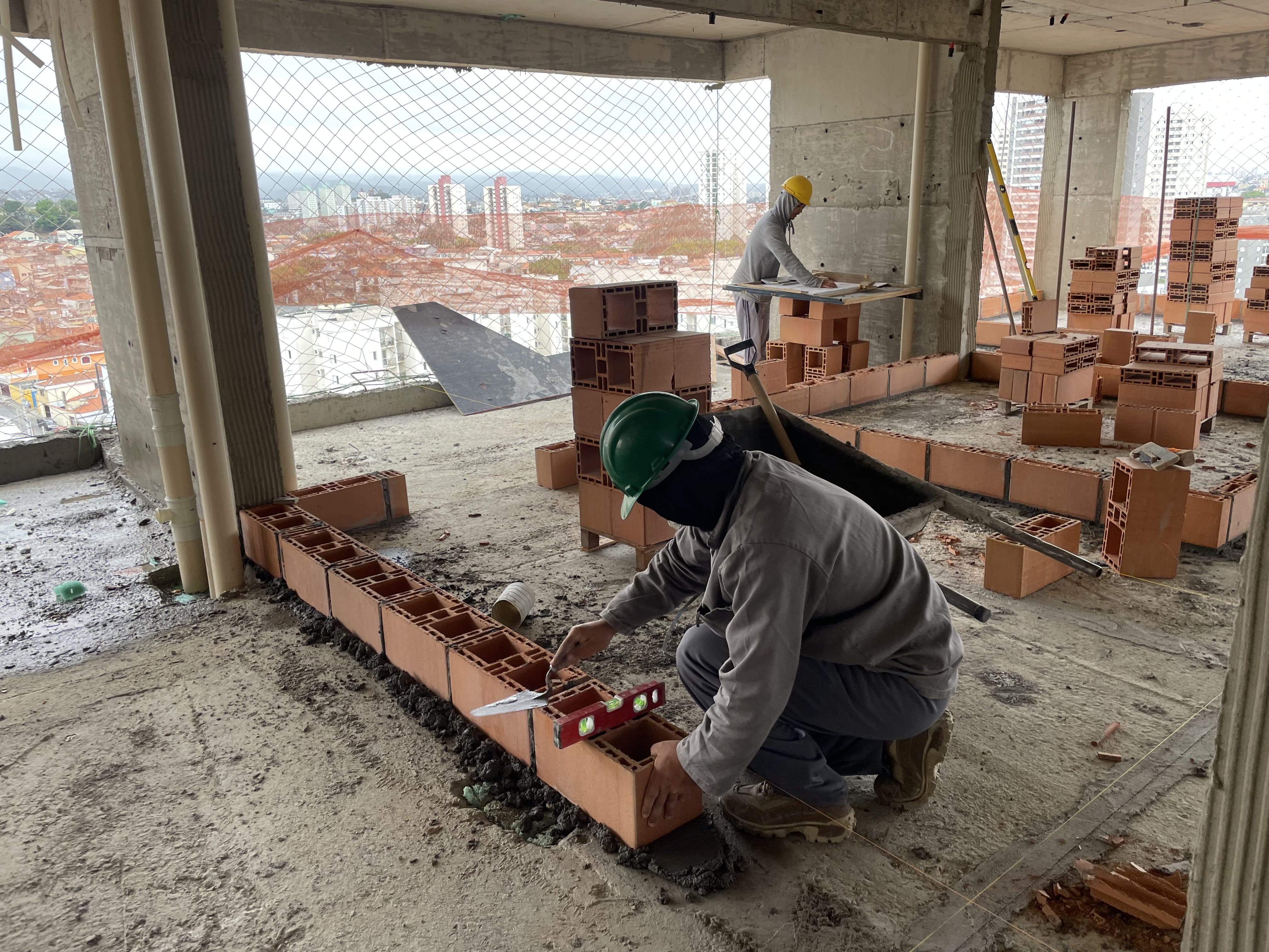 Marcação de primeira fiada