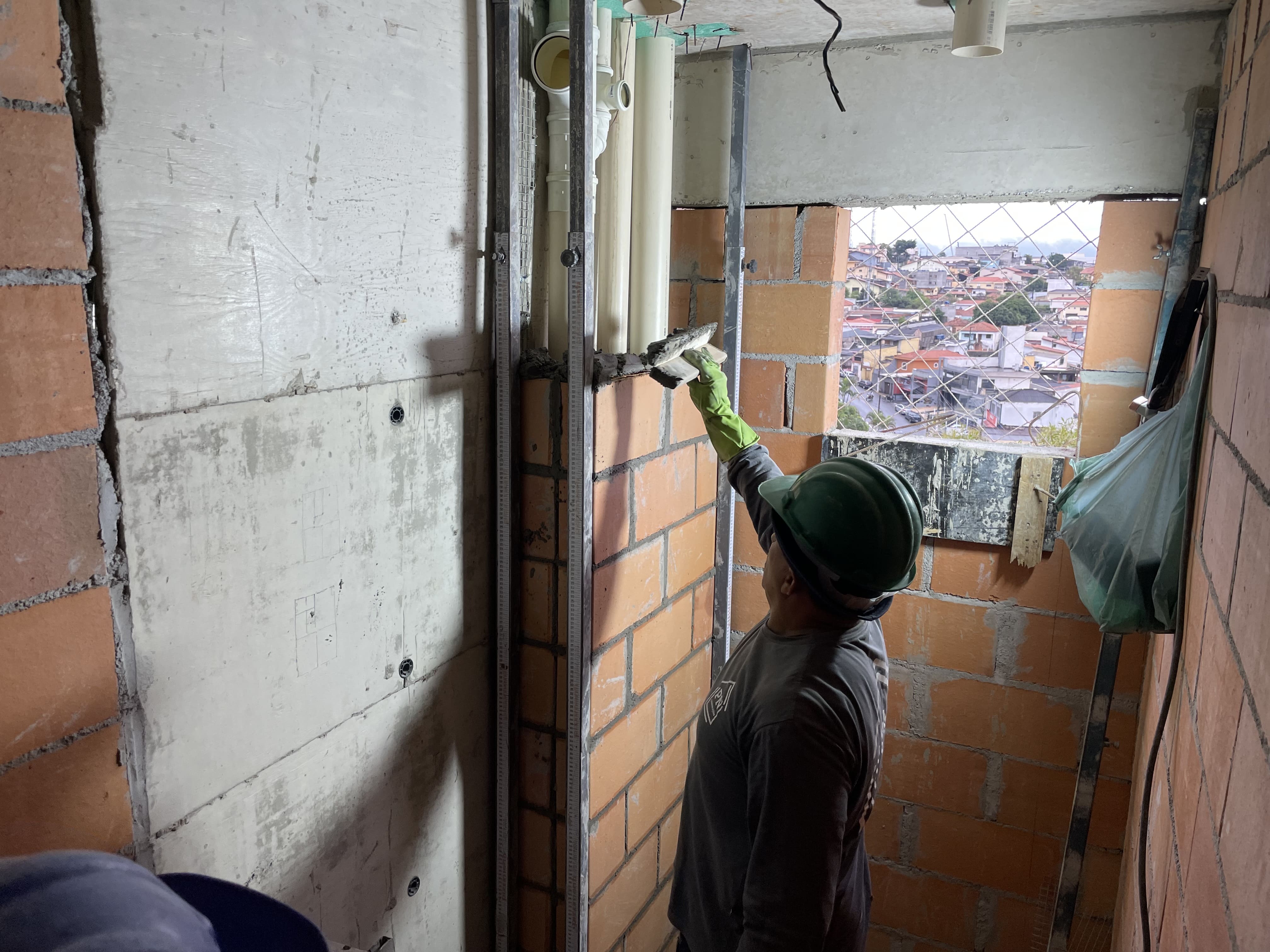  Fechamento de shaft de banheiro do tipo