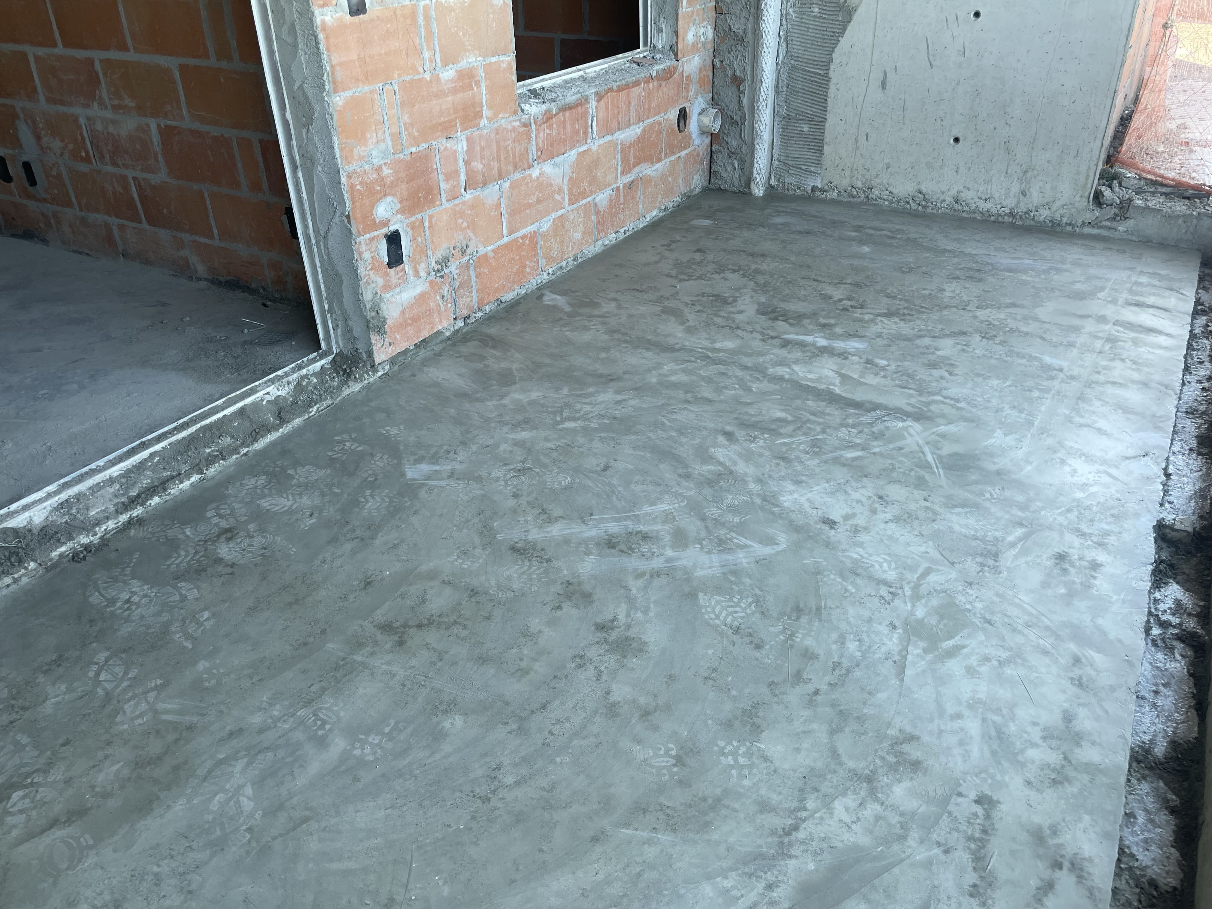 Contrapiso de sacadas