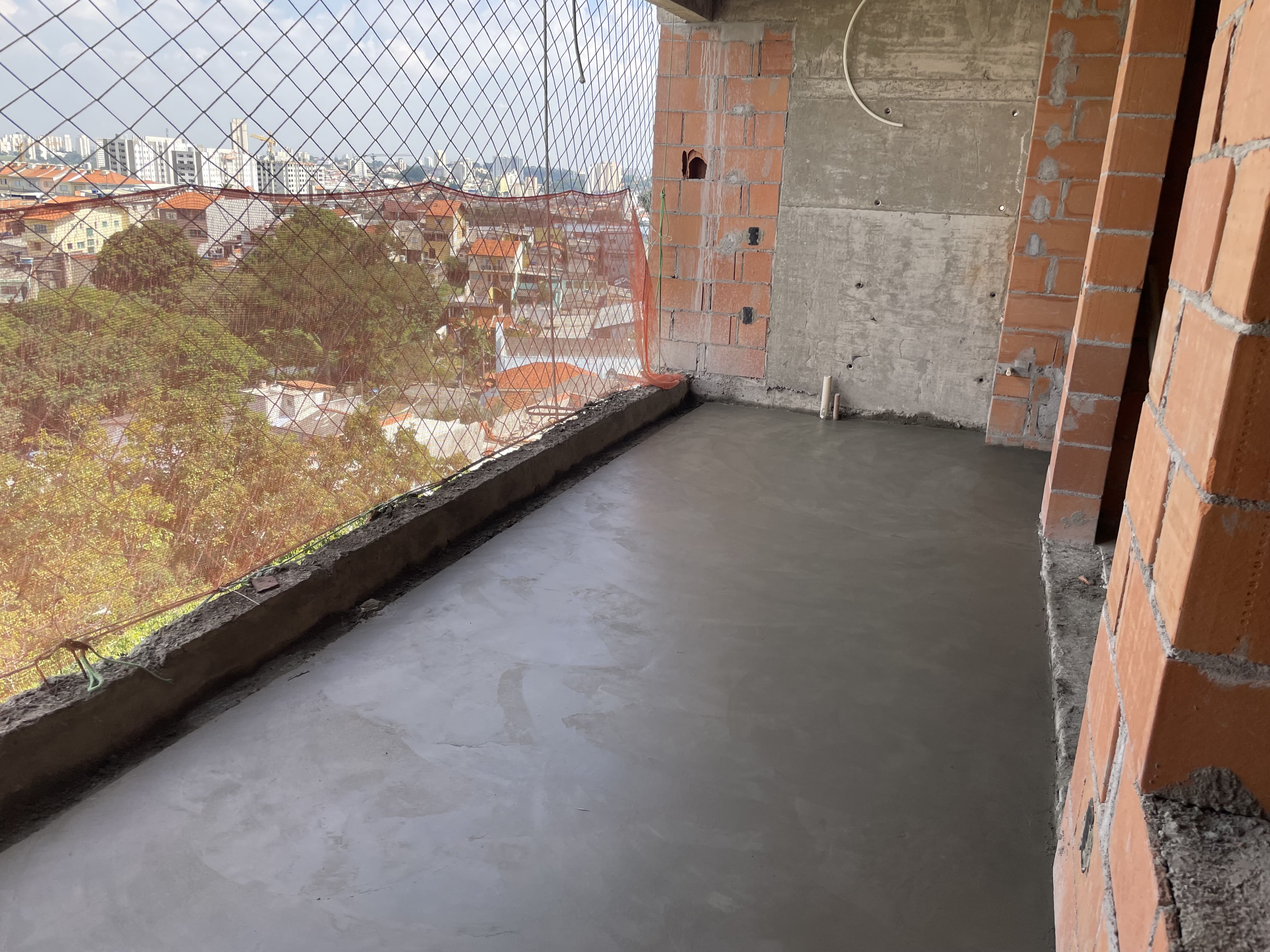 Contrapiso de sacada