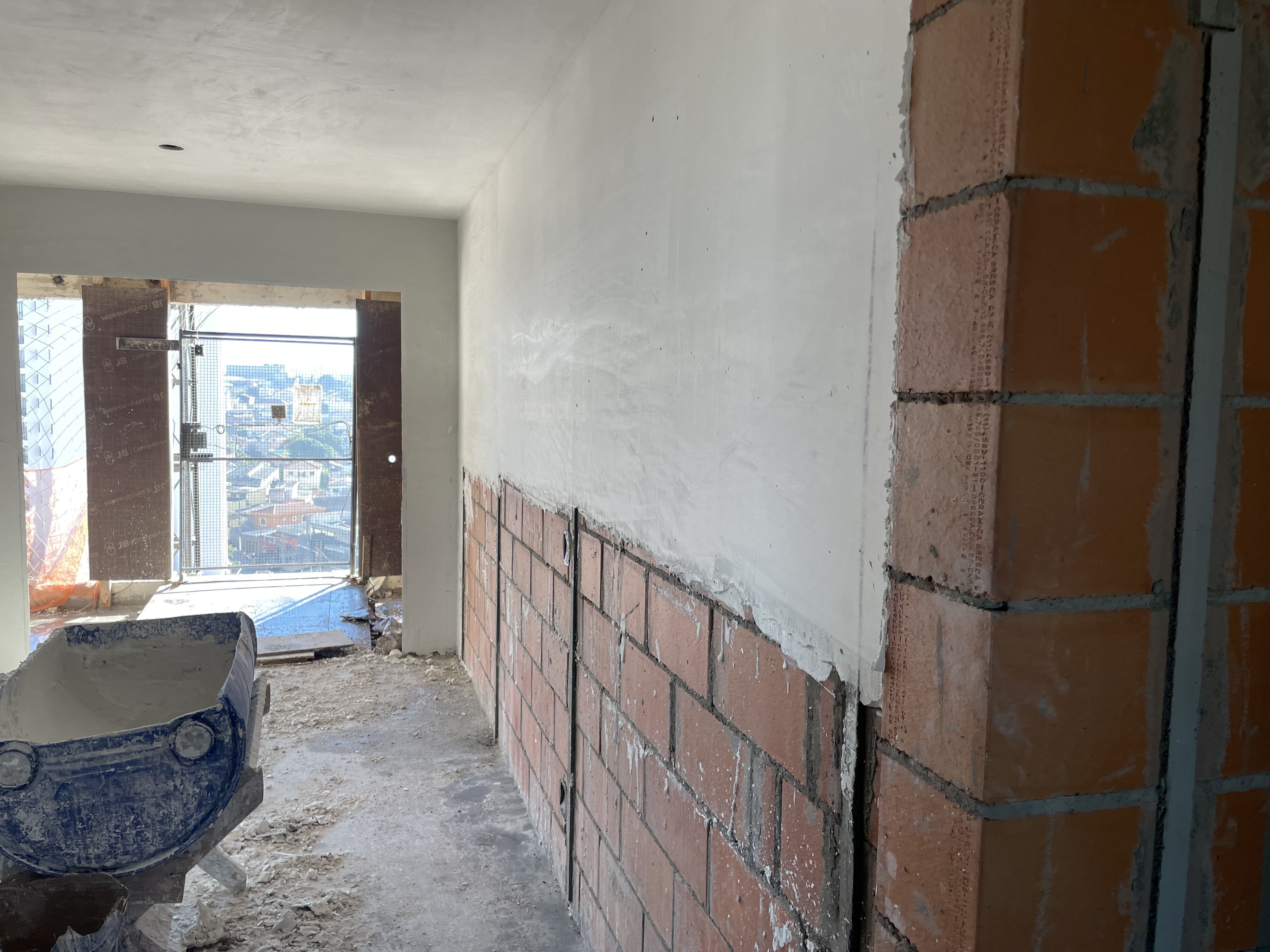 Gesso em execução