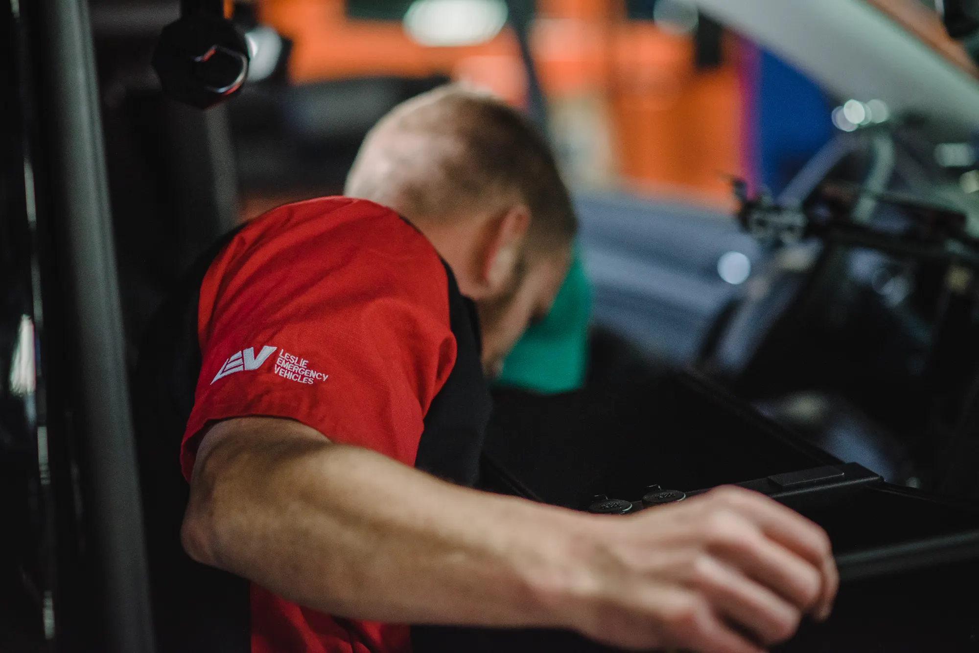 LEV Installing a new technology into a emergency vehicle.