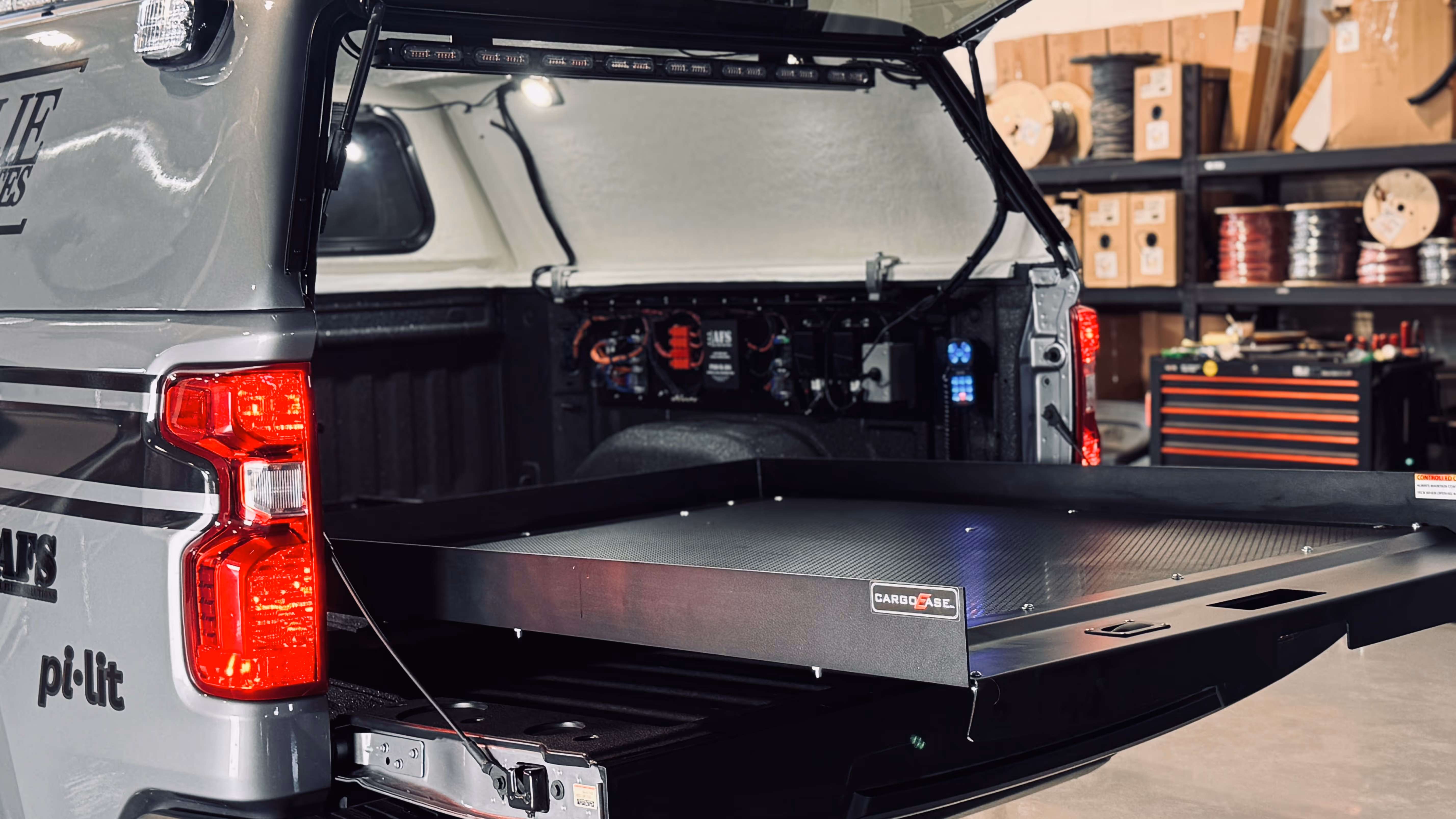 Fleet vehicle exterior lighting completed install