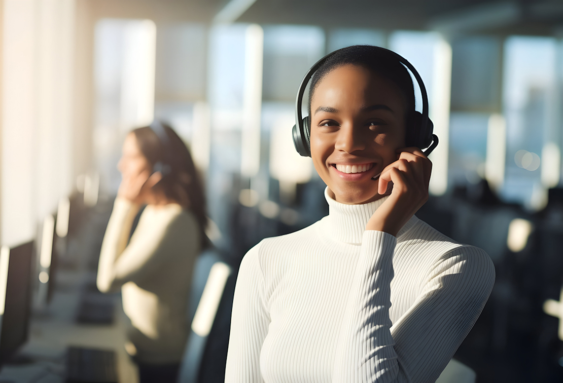 Minimal fintech website design with big fonts