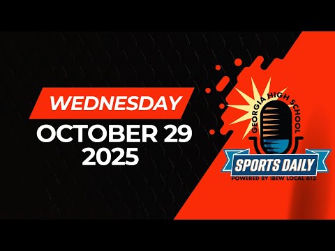 Georgia High School Sports Daily: October 29, 2025